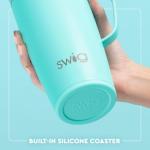 Swig Life 22oz Travel Mug, Insulated Tumbler with Handle and Lid, Travel Coffee Mug, Cup Holder Friendly, Stainless Steel 22 oz Tumbler, Reusable Insulated with Lid (Texas)