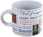 The Unemployed Philosophers Guild Shakespearean Insults Coffee Mug - Shakespeare's Wittiest and Meanest Insults - Comes in a Fun Gift Box, 14 oz.