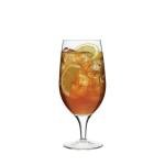 Luigi Bormioli Michelangelo Masterpiece 19.25 oz All Purpose Glasses - Sparkx Ultra-Clear Crystal Glass, Durable Titanium Reinforced Stems - Laser-Cut Rims - Dishwasher Safe (Set of 4)
