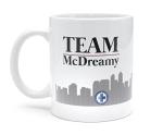 Grey's Anatomy Team McDreamy Ceramic Coffee Mug | Large Cup For Home & Kitchen Decor, Houseware Essentials, Novelty Drinkware | TV Medical Drama Gifts and Collectibles | Holds 11 Ounces