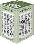 The Unemployed Philosophers Guild It's Hard to Get a Handle on Philosophy - Porcelain Handleless Tea Cup Featuring 60 Illustrated Portraits of Western Philosophers, Comes in Fun Box, 9 oz.