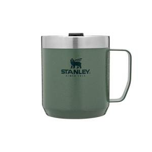 Stanley Classic Legendary Vacuum Insulated Tumbler-Stainless Steel Camp Mug, 1 Count (Pack of 1), Hammertone Green,354 milliliters