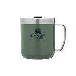 Stanley Classic Legendary Vacuum Insulated Tumbler-Stainless Steel Camp Mug, 1 Count (Pack of 1), Hammertone Green,354 milliliters