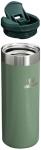 Stanley AeroLight Transit Bottle 16 oz | Locking Drink Through Lid | Leak Resistant Water Bottle or Coffee Travel Mug | Lightweight Insulated Stainless Steel | BPA-Free | Hammertone Green