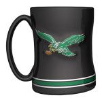Boelter Brands NFL Philadelphia Eagles Vintage Sculpted Relief Mug, 14-Ounce