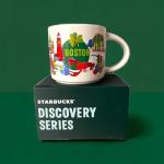 Starbucks Discovery Series Boston Ceramic Coffee Mug, 14 oz – City-Inspired Collectible with Historic Landmark Artwork, Dishwasher Safe