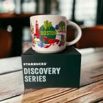 Starbucks Discovery Series Boston Ceramic Coffee Mug, 14 oz – City-Inspired Collectible with Historic Landmark Artwork, Dishwasher Safe