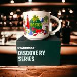 Starbucks Discovery Series Boston Ceramic Coffee Mug, 14 oz – City-Inspired Collectible with Historic Landmark Artwork, Dishwasher Safe