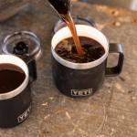 YETI Rambler 14 oz Ceramic Lined Stackable Mug, Vacuum Insulated, Stainless Steel with MagSlider Lid, Black