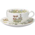 Noritake T97285A/4660-2 Milk Tea Cup & Saucer, 11.8 fl oz (325 cc), My Neighbor Totoro, Dandelion, Microwave Safe, 1 Guest, Bone China