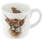 Daisy Coo Cow Mug - Woodland Themed Bone China
