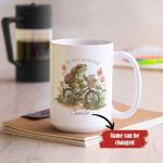 Cute Frog Coffee Mugs, Personalized Name Animal Tea Cups, The Frog Whisperer Ceramic Cups, Customized Green Frog Travel Mugs, Frog Themed Gifts, Frog Accessories, Unique Animal Gift