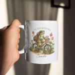 Cute Frog Coffee Mugs, Personalized Name Animal Tea Cups, The Frog Whisperer Ceramic Cups, Customized Green Frog Travel Mugs, Frog Themed Gifts, Frog Accessories, Unique Animal Gift