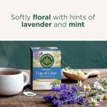 Traditional Medicinals Tea, Organic Cup of Calm, Calming & Relaxing with Chamomile Mint, 96 Tea Bags (6 Pack)