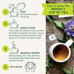 Traditional Medicinals Tea, Organic Cup of Calm, Calming & Relaxing with Chamomile Mint, 96 Tea Bags (6 Pack)