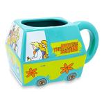 Toynk Scooby Doo Mystery Machine Sculpted Ceramic Mug | Large Coffee Cup For Cocoa, Tea | Holds 20 Ounces