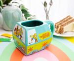 Toynk Scooby Doo Mystery Machine Sculpted Ceramic Mug | Large Coffee Cup For Cocoa, Tea | Holds 20 Ounces