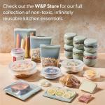 W&P Porter Ceramic Mug w/Protective Silicone Sleeve, Lavender 16 Ounces | On-the-Go | Reusable Cup for Coffee or Tea | Portable | Dishwasher Safe