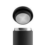 Fellow Carter Coffee Mug 16 oz For Travel - Wide Mouth Vacuum-Insulated Stainless Steel Tea and Coffee Tumbler with Ceramic Interior - Matte Black