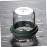 OKUMEYR Portable Travel Tea Set with Hard Shell Case High Borosilicate Glass Teapot and Teacups for Tea Lovers The Go for Brewing Various Teas Green