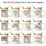 Law Lawyer Gifts Coffee Cup 11 Oz, Lawyer Attorney Nutritional Facts Funny Coffee Mug Inspirational And Motivational for Scales of Justice Paralegal Law Lawyer Attorney.