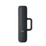 Simple Modern 36oz Insulated Hot Beverage Bottle with 2 Mugs | Travel Coffee Thermos for Hot Drinks | Twist and Pour Top | Commute, Travel, and Picnic Friendly | Roam Collection | Graphite