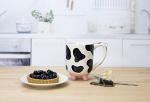 Boston Warehouse Udderly Cow Mug with Non-Skid Silicone Feet, Hand Painted Ceramic, 20 fl.oz.