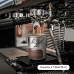 Jutasty Funny Stainless Steel Outdoor Adventurers Cup, Camping Hiking Backpacking Cup, Portable Camping Travel Coffee Cup Mug for Early Morning Coffee Cold Beverages, Animal Theme Turtle, 9.5oz(280ml)