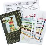 Dimensions 70-65171 Gold Collection Stacked Tea Cups Advanced Counted Cross Stitch Kit, 18 Count White Aida, 7" x 5"