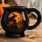 Pawfect House Custom Witch Cauldron Coffee Mug, Witches Brew Personalized Mugs, Witch Mug Gifts For Women, Besties, Family, Witchy Gifts For Women, Best Friends, Personalized Halloween Coffee Mugs