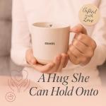 UnBoxMe Mom Heart Mug - Heartfelt Mother's Day Gift | Sentimental Coffee Cup for Mom, Grandma | Minimalist Ceramic Design with Subtle Heart | Dishwasher Safe