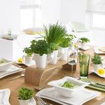 Villeroy & Boch NewWave Café Tea Cup, 6.75 oz, Premium Porcelain, White