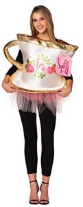 Rasta Imposta Spill It Tea Cup Halloween Costume, Women, Women's Size 2-8