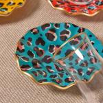 Karaca Leona 12-Piece Tea Set for 6 People - Elegant Porcelain Service for Stylish Tea Enjoyment, 6 Turkish Tea Cups and Saucers, 12 Piece, Tea Service, Glass, 150 ml/5 oz