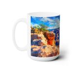 WILLBRITE Large Collectible Coffee Mug with Grand Canyon National Park Design, 15oz
