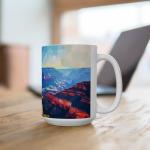 WILLBRITE Large Collectible Coffee Mug with Grand Canyon National Park Design, 15oz