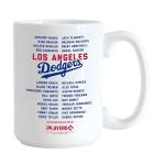 Los Angeles Dodgers 2024 World Series Champions 15 Ounce Roster Coffee Mug