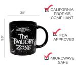 The Unemployed Philosophers Guild The Twilight Zone Mug - Sip Coffee and Celebrate the Iconic T.V. Show, Officially Licenced, Comes in Gift Box, 12oz