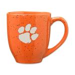 Rico Industries NCAA Clemson Tigers Primary 16 oz Team Color Laser Engraved Ceramic Coffee Mug