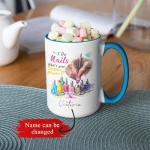 Customized Choose Name Nail Artist Tea Cup, Novelty Custom Nail Artist Ceramic Mug, Personalized Nail Technician Travel Cup For Friends, Nail Tech Themed White Coffee Mug 11oz 15oz
