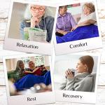 Get Well Soon Gifts for Women or Men - Gift Set Includes Luxury Blanket, Temperature Retention Cup, TLC Tea Kit & Inspirational Word Search Book - After Surgery, Thinking of You Care Package