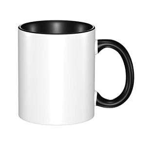 Zaqsxwdcefv Custom Coffee Mug Add Your Own Text Photo Logo Customized Mugs Personalized Tea Cup Gifts For Mom Dad Friend Used in Bedroom Living Room Kitchen Dining Room, BlackA