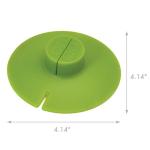 Primula Buddy Silicone Tea Bag Holder, Easy to Use and Mess-Free, Dishwasher Safe, 4.25-Inch, Green
