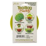Primula Buddy Silicone Tea Bag Holder, Easy to Use and Mess-Free, Dishwasher Safe, 4.25-Inch, Green