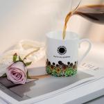 Lovift Coffee Mug Birthday Gift for Women, Novelty Ceramic Tea Cup Christmas Gifts, Unique Funny Heat Color Changing Mug for Him, Her, Best Friend, Mom, Sister, Teacher. 12 oz. (Sunflower)