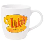 Silver Buffalo Gilmore Girls Luke's Diner Logo Ceramic Coffee Mug, 18 Ounces