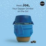 OTOTO NEW Joe Travel Coffee Mug - 13oz Hot & Cold Mug, Spillproof, BPA-Free, Funny Cute Novelty Gifts, White Elephant Gifts
