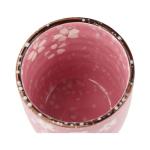 Leadigol Small Chinese Ceramic Teacup,2.91 inch, Ceramic Teacup Mug,Japanese Style Cherry Blossoms Tea Cups,for Coffee Tea