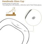 glastal Tea Infuser Mug 14.5oz Insulated Heatproof Glass Tea Cup with Removable Infuser and Lid, Clear Glass Teacup 430ml Double Wall Borosilicate Glass Teacup for Loose Tea, Gifts for Parents Dad Mum