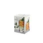Luigi Bormioli Michelangelo Masterpiece 14.5 oz Beverage Glasses - Elegant, Durable Fine Laser-Cut Rims - Ideal for Serving Various Beverages, Dishwasher Safe, Made in Italy (Set of 4)